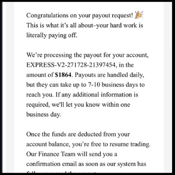 Payout certificate