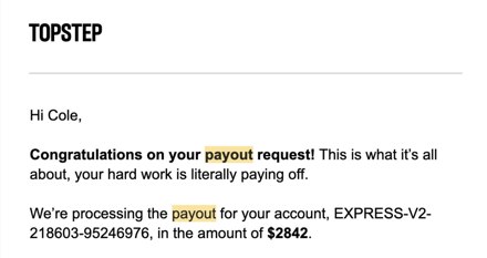 Payout certificate