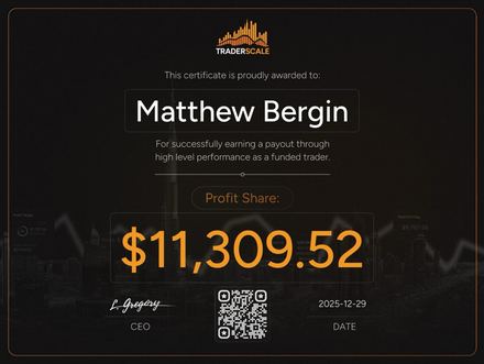 Payout certificate