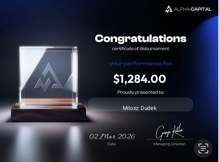 Payout certificate