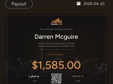 Payout certificate